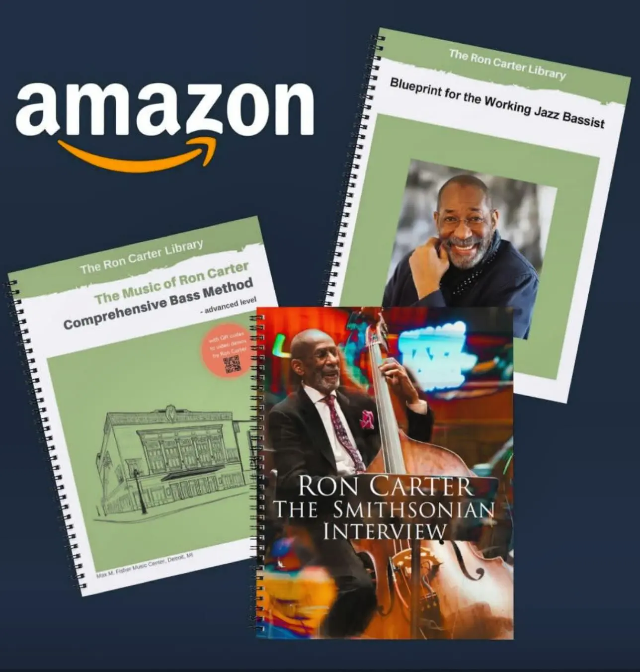 Ron Carter Launches Amazon Bookstore Jazz legend opens direct online store for fans, students to purchase his bass method books