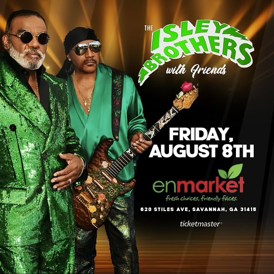 Ronald Isley Show Rescheduled for August in Savannah