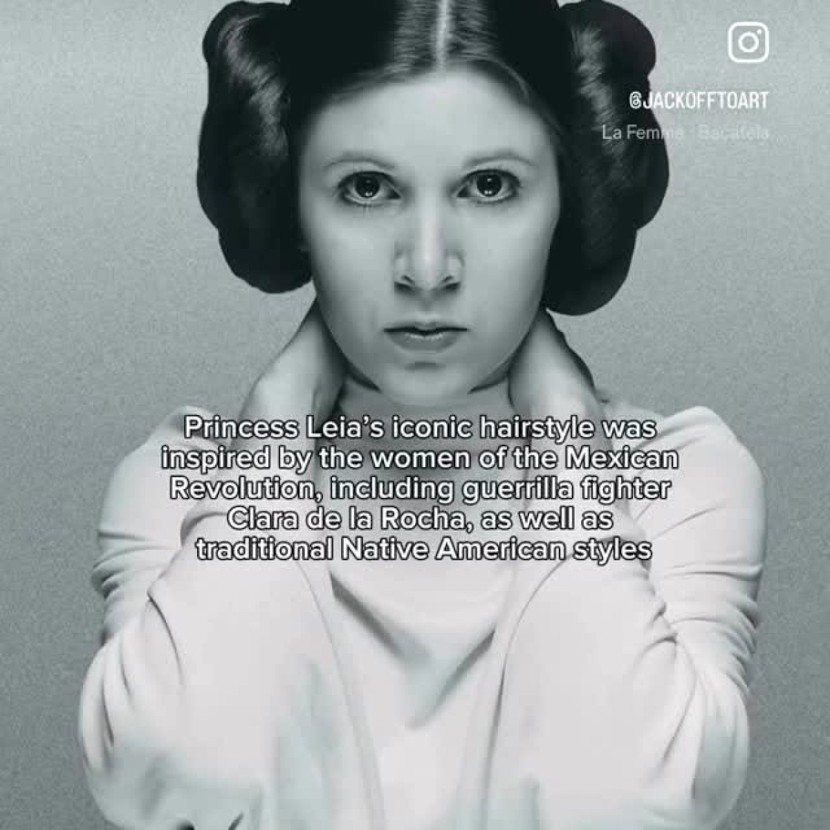 Mixing Star Wars puns with Mexican pride, Dawson calls to honor a fierce rebel legacy.