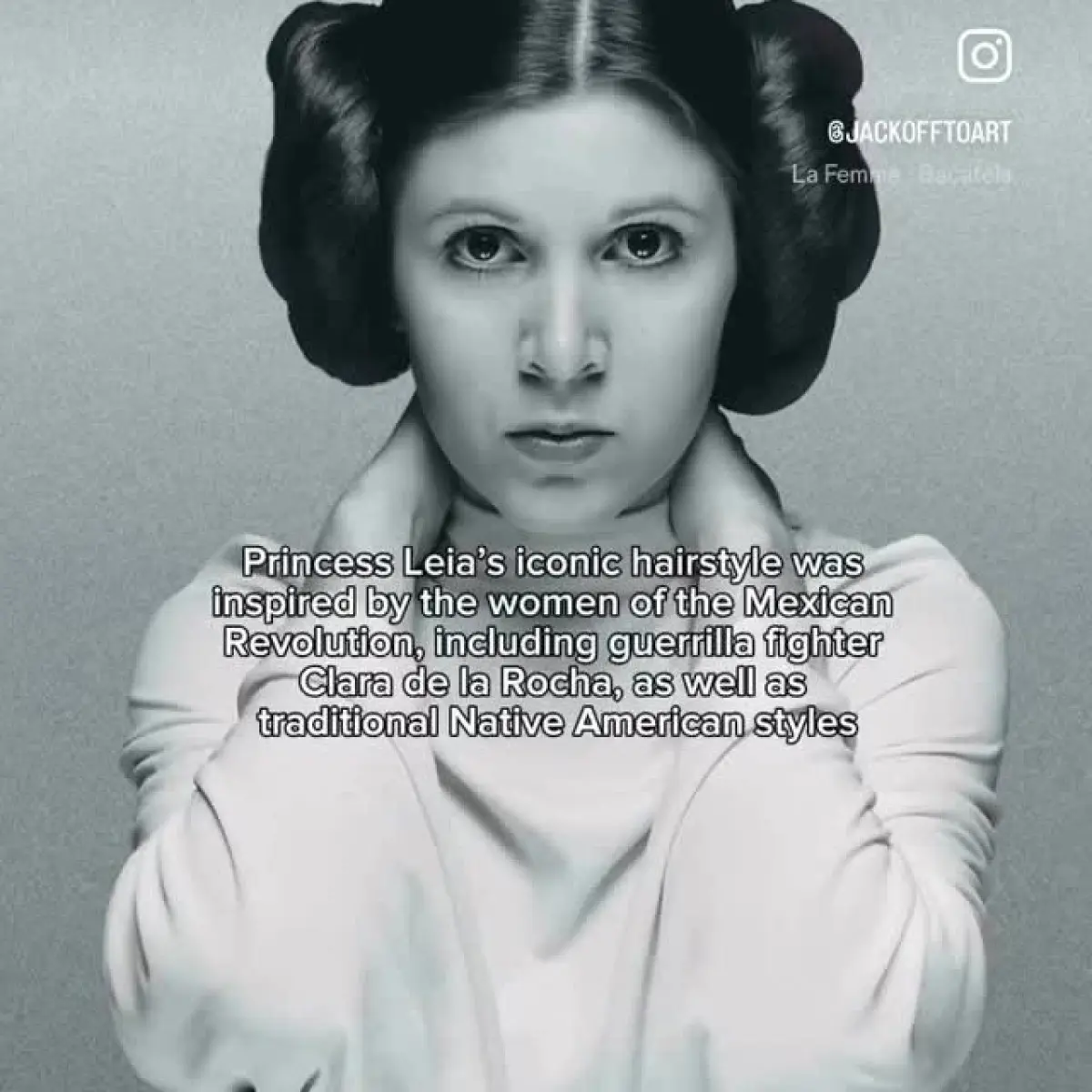 Mixing Star Wars puns with Mexican pride, Dawson calls to honor a fierce rebel legacy.