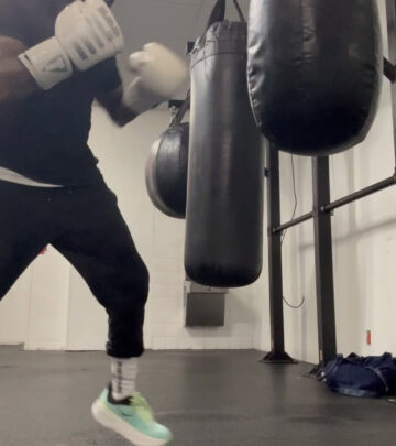 RSONIST Stays Active With Intense Boxing And Fitness Routine Emphasizing Morning Energy!