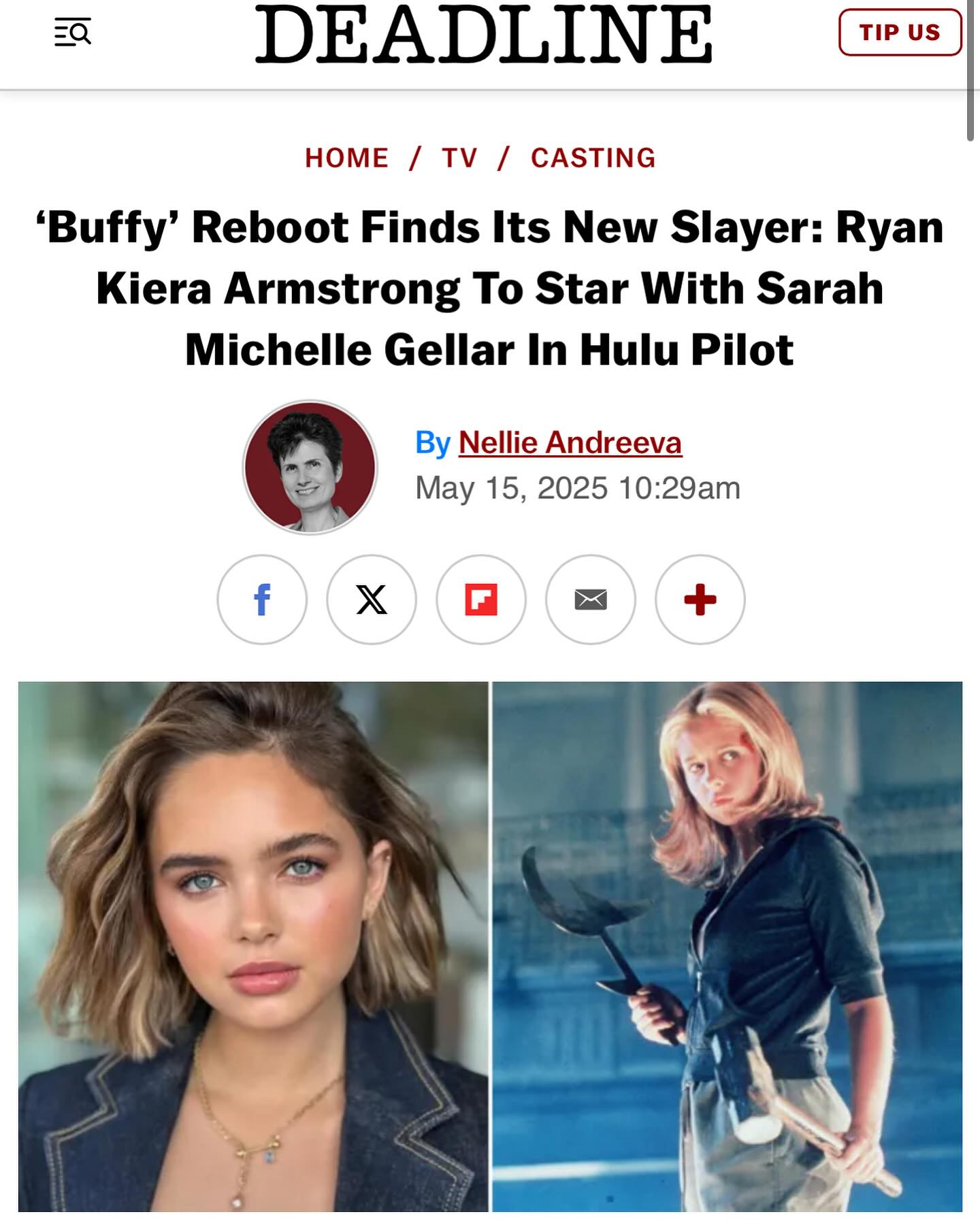 Ryan Kiera Armstrong Joins BTVS Universe Embarking on a new cinematic journey, Ryan Kiera Armstrong thanks mentors and family - OK!
