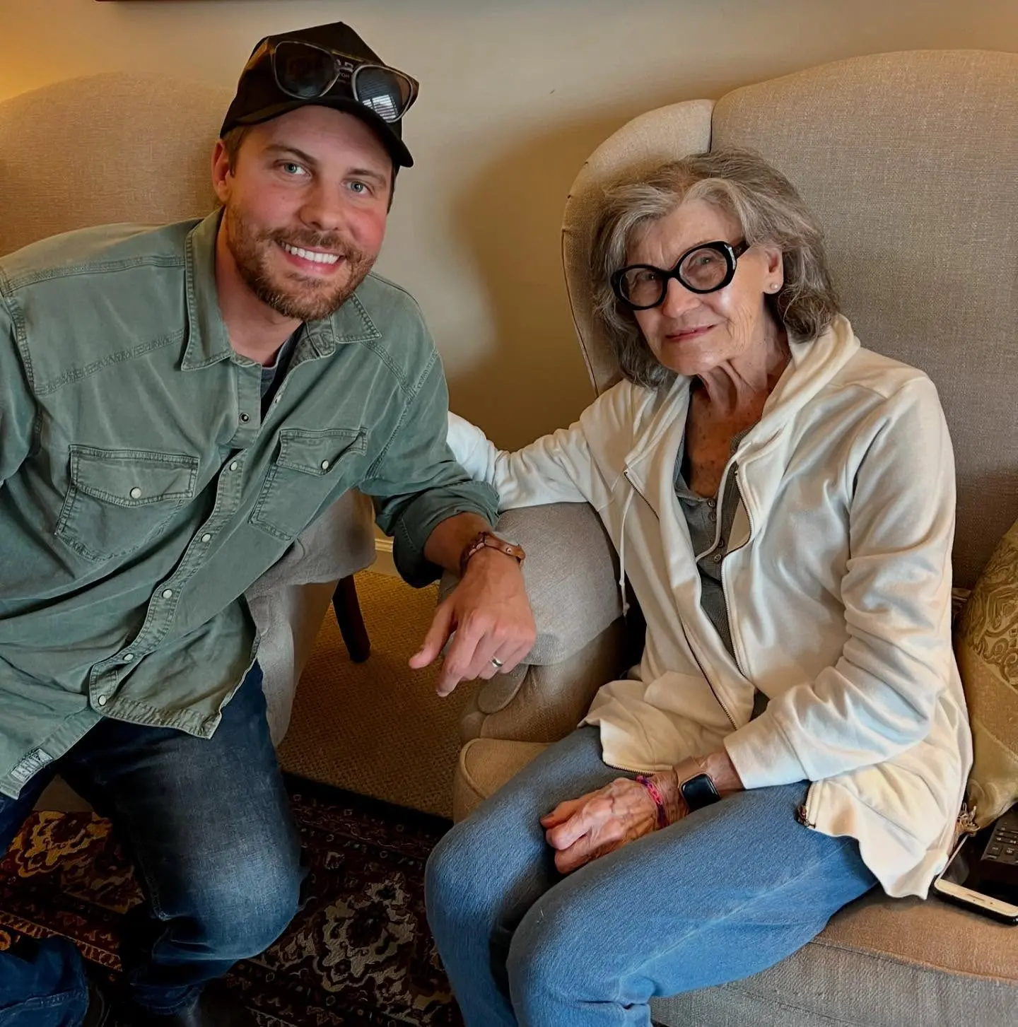 Ryan Larkins Mourns His Beloved Grandmother Country artist shares heartfelt tribute to his granny, thanking his mom for dedicated care