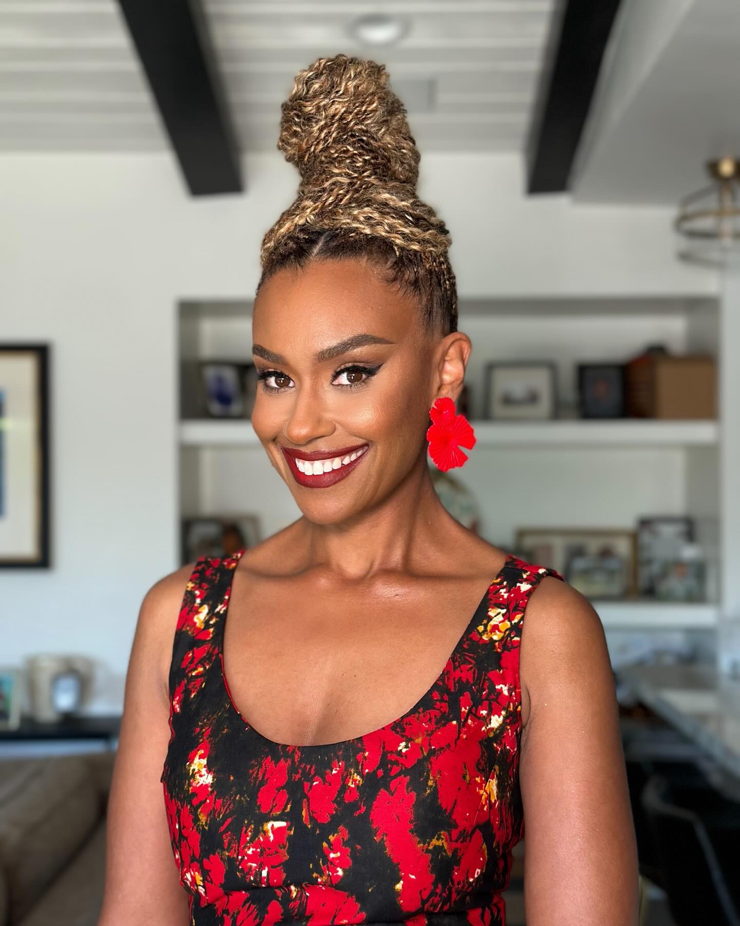 Ryan Michelle Bathe Stuns With Bold Glam Look