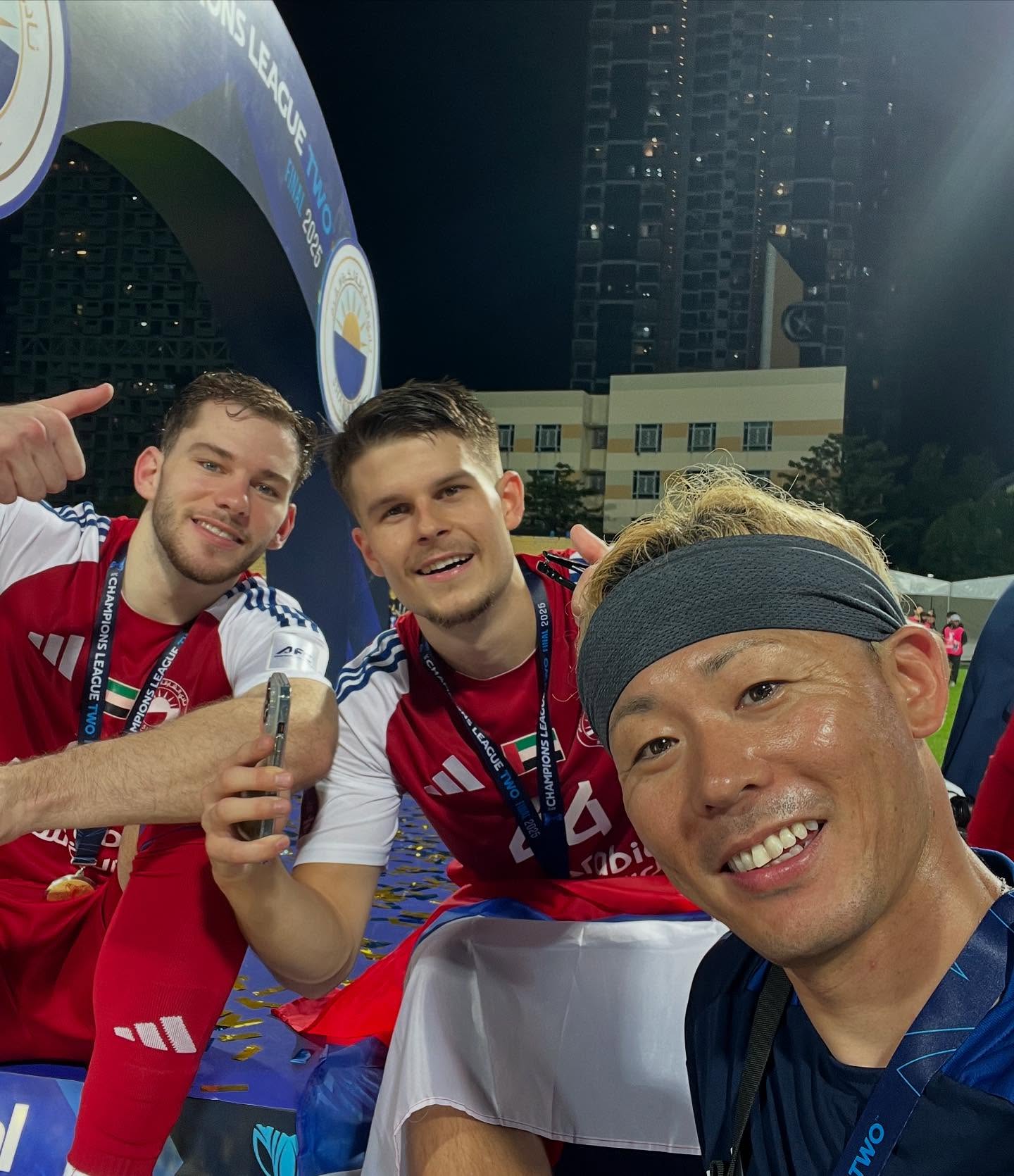 Ryo Asano Expresses Gratitude in New Sharjah fc Chapter