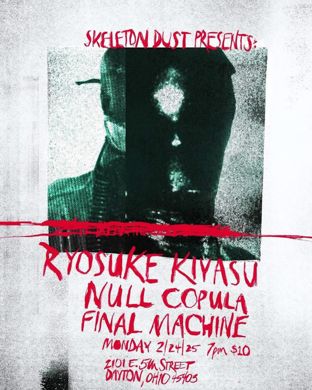 Renowned snare drummer sets U.S. stage ablaze with Dayton show at Skeleton Dust, Feb 2025!
