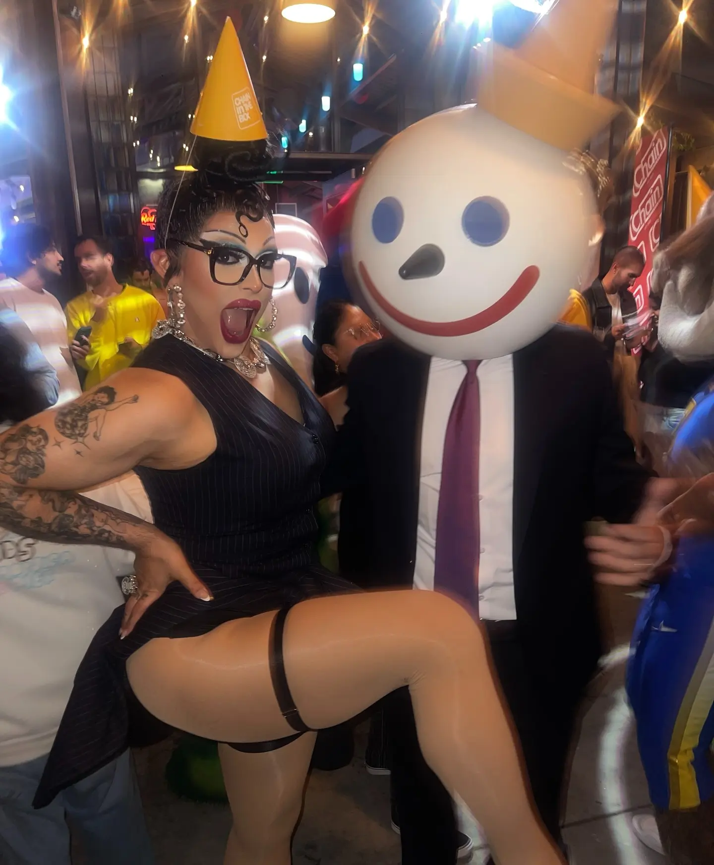 Salina EsTitties Celebrates In Style At Jack In The Box Birthday Bash