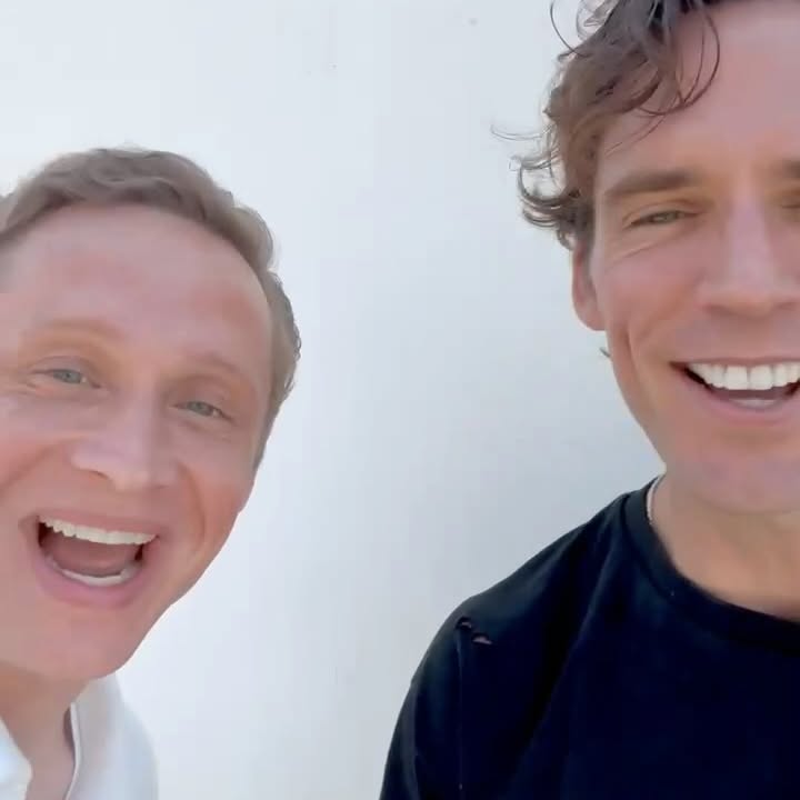Sam Claflin Shines on the Vanished Set