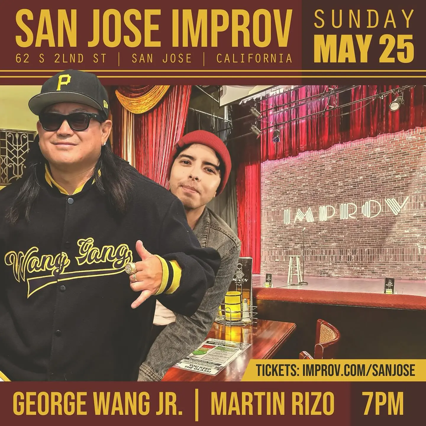 San Jose Improv Comedy Night Ignites The Stage Stand-Up Laughter Awaits In San Jose As Top Comedians Ignite The Improv Stage This May 25.