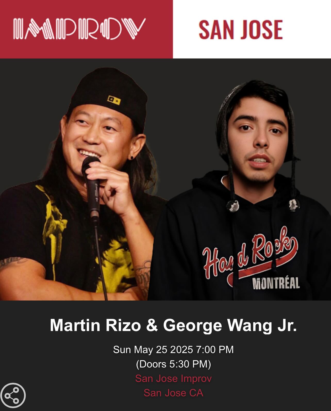 San Jose Improv: Martin Rizo And George Wang Bring The Heat