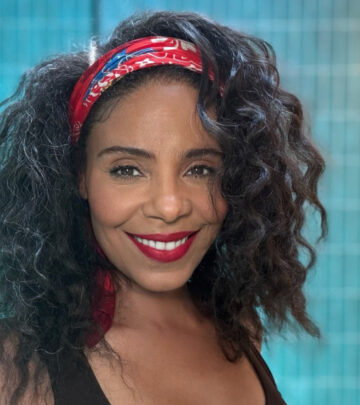 Sanaa Lathan Embraces Self-Care With Bold Red Lip Selfies