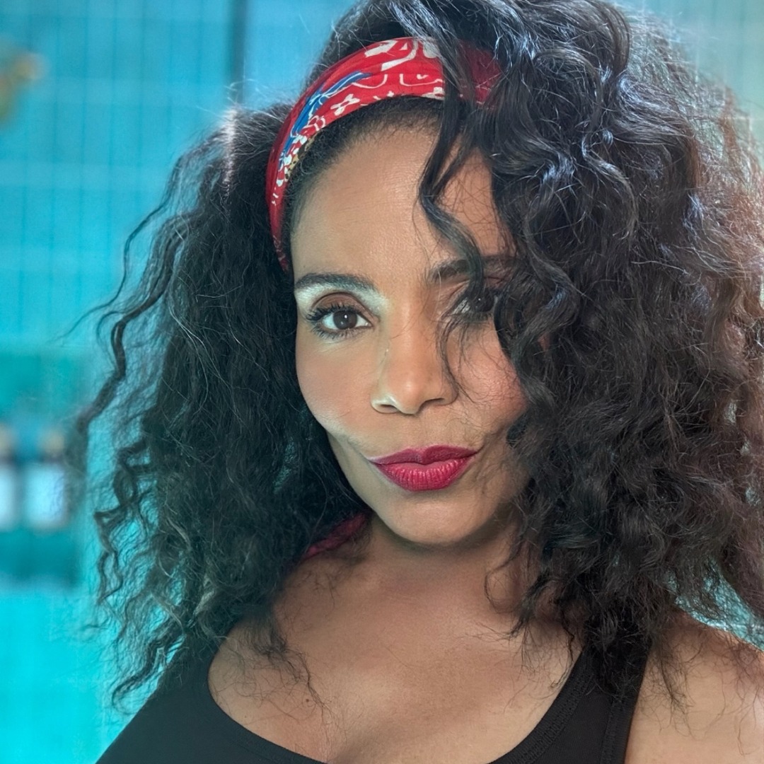 Sanaa Lathan Embraces Self-Care With Bold Red Lip Selfies
