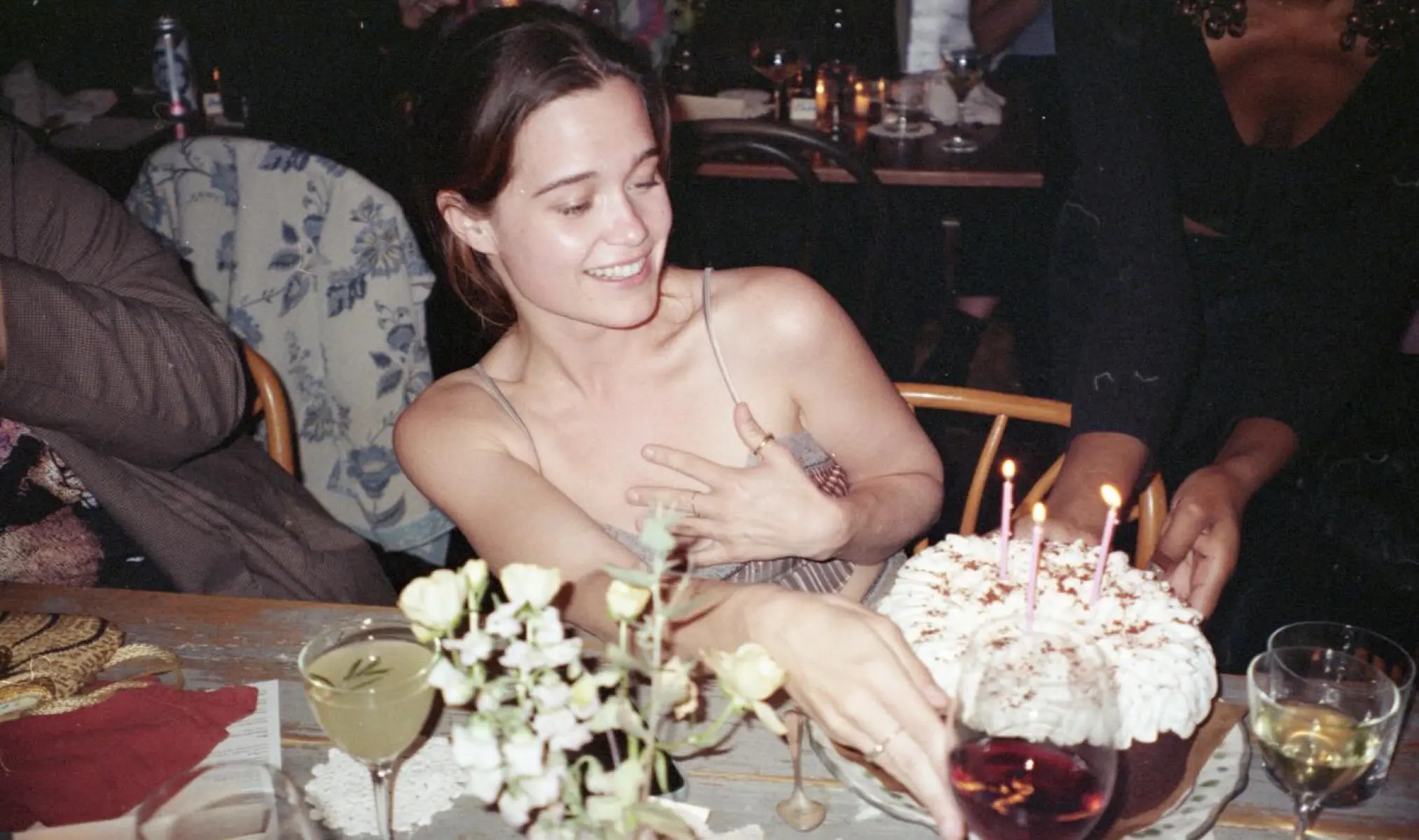 Actress updates fans with developed pics and gives nod to Dinner Party BK's epic delivery!