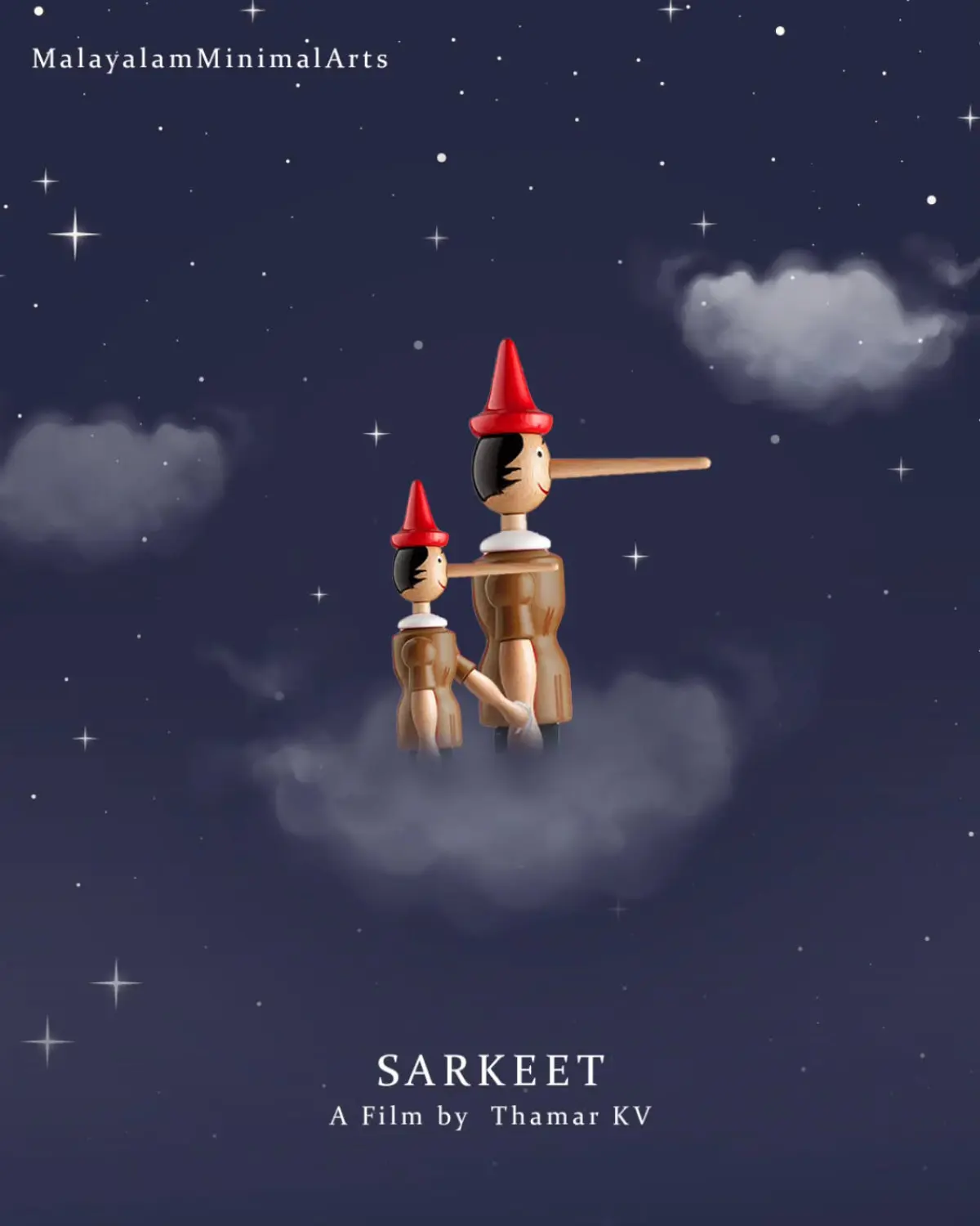 Sarkeet Unveils Minimalist Poster Ahead of Release Creative minds share a sleek visual tease highlighting the ensemble of this Malayalam film