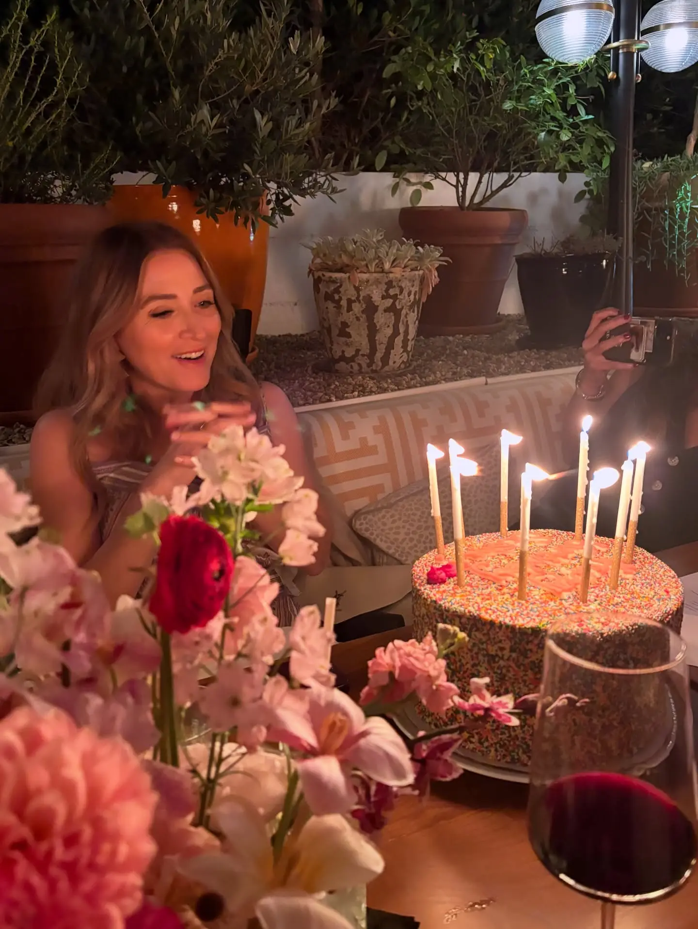 Sasha Alexander Celebrates Surprise Birthday Grateful for every orbit, Sasha embraces newfound birthday surprises with heartfelt joy!!
