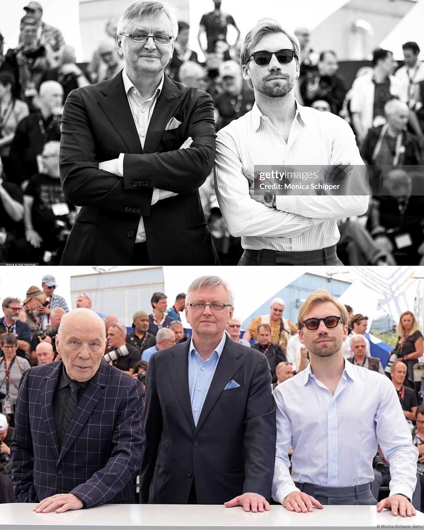 Sasha Kuznetsov Shines at ‘Two Prosecutors’ Cannes Photocall