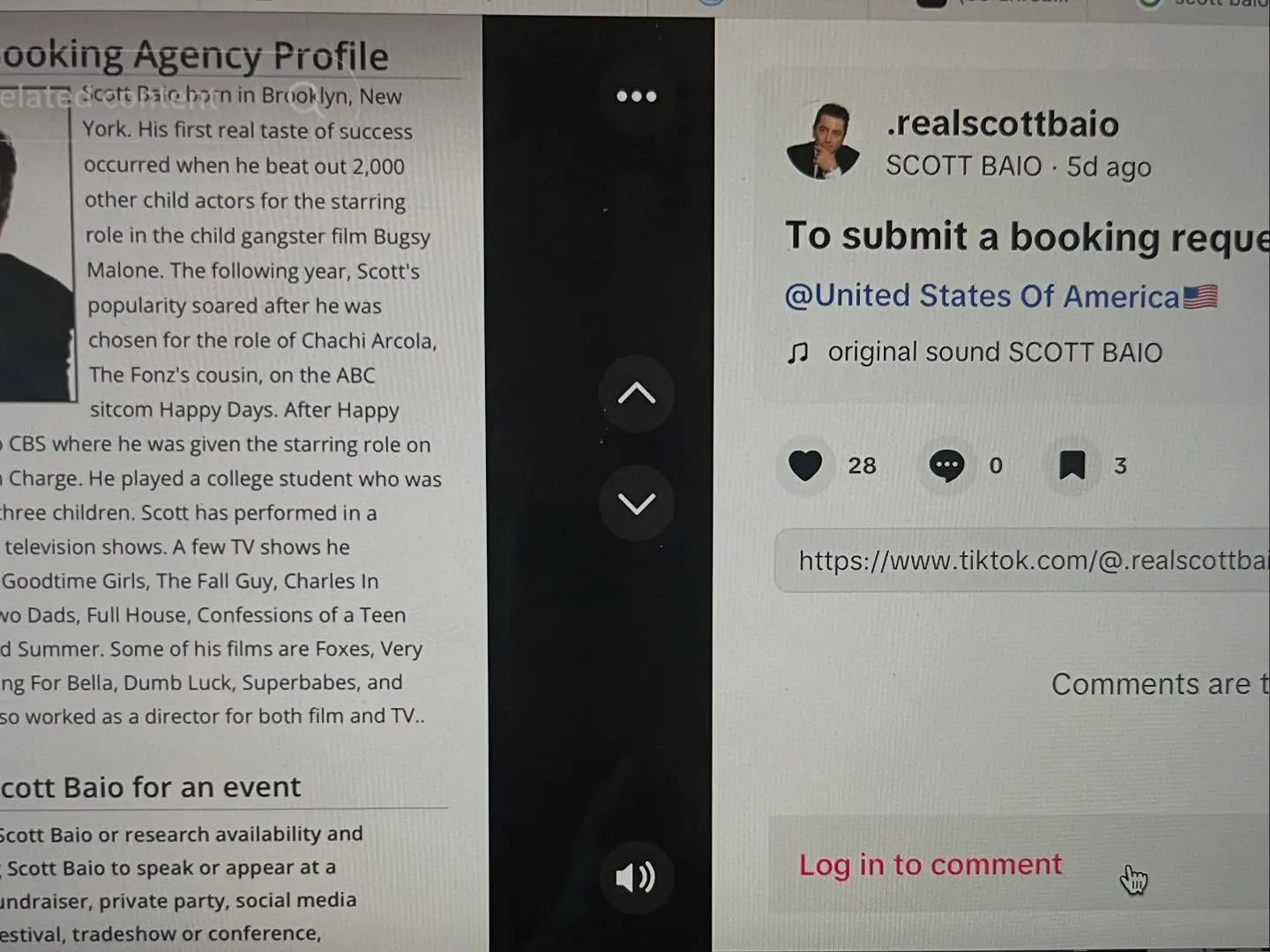 Scott Baio Warns of Fake Social Media Accounts