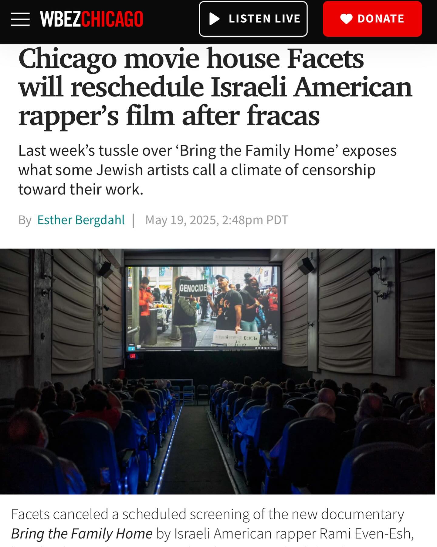 Screening Cancelled, Then Sold Out: Kosha Dillz’s Film Triumph Cancelled pre-screening turns triumph as sold-out show fuels buzz and dialogue for impact.