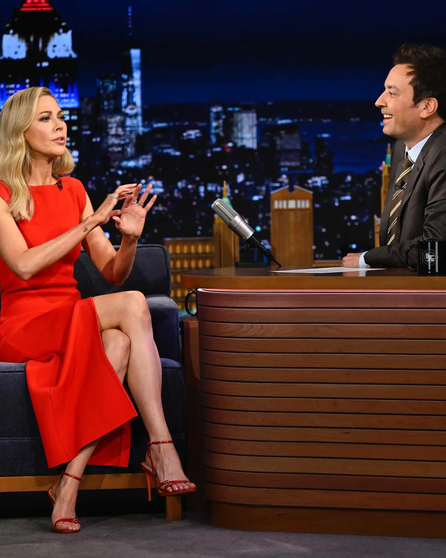 Seat Flipping Fun On Fallon Tonight
