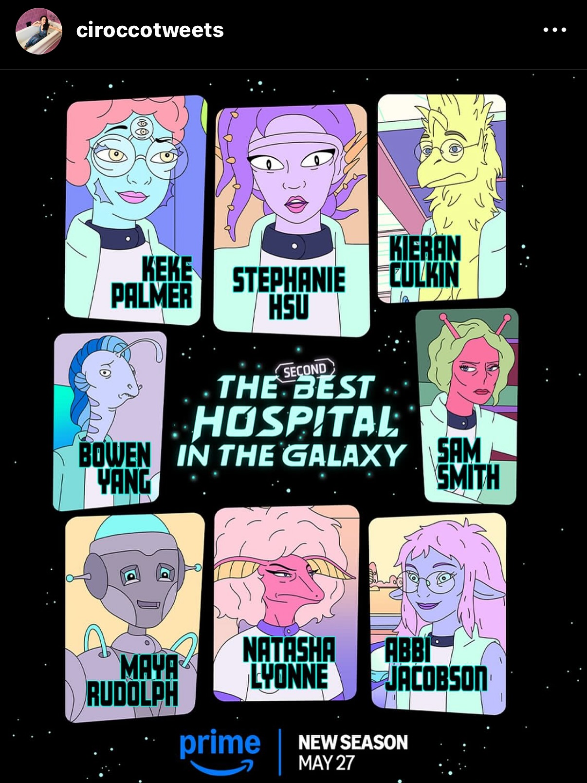 Galactic medicine meets quirky charm as #SecondBestHospital debuts on Prime May 27. - Now!