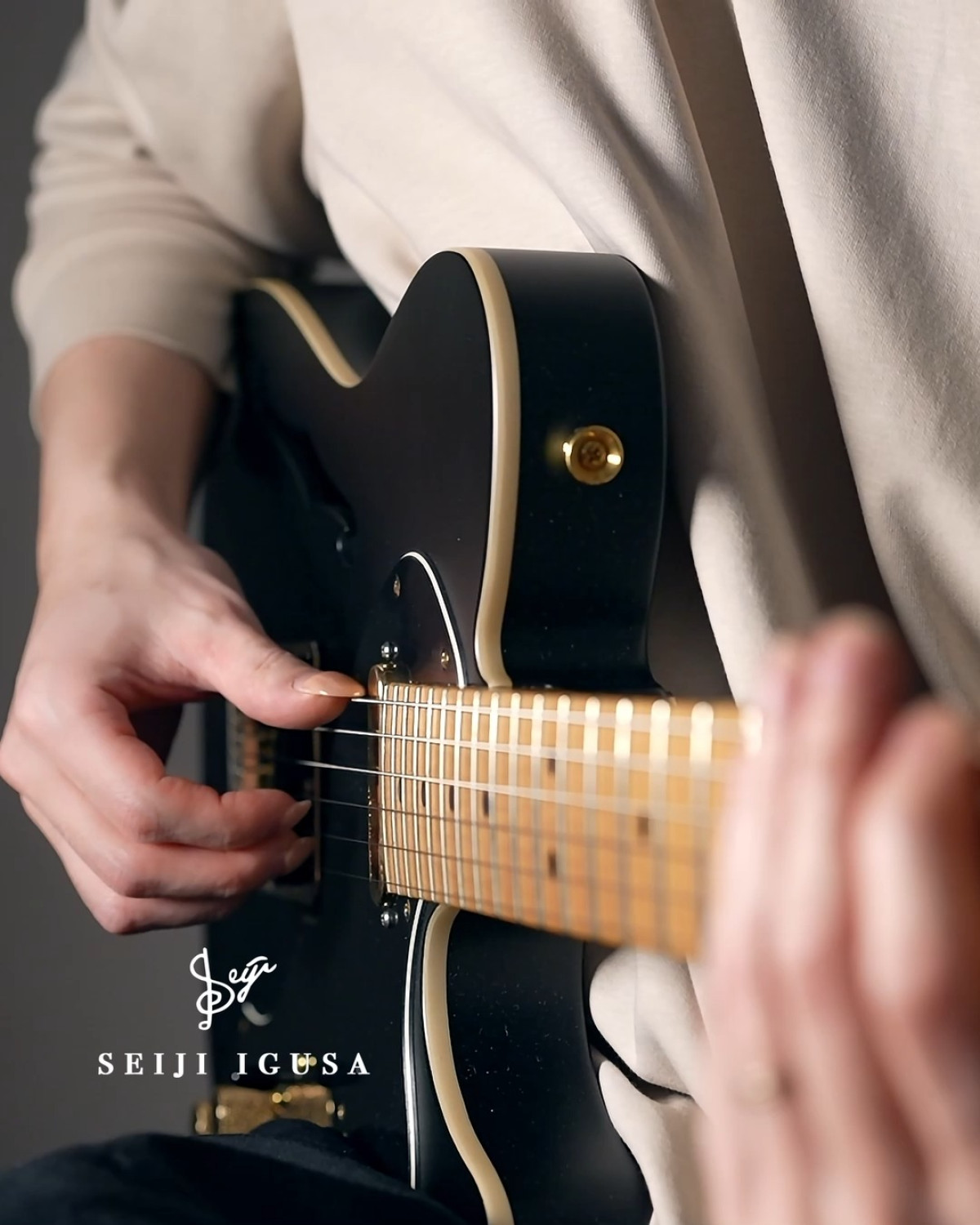 Seiji Igusa Unveils New Guitar Circle Initiative Innovative musical circle by Seiji Igusa fusing Fender vibe, guitar solos, and style!!!!!!