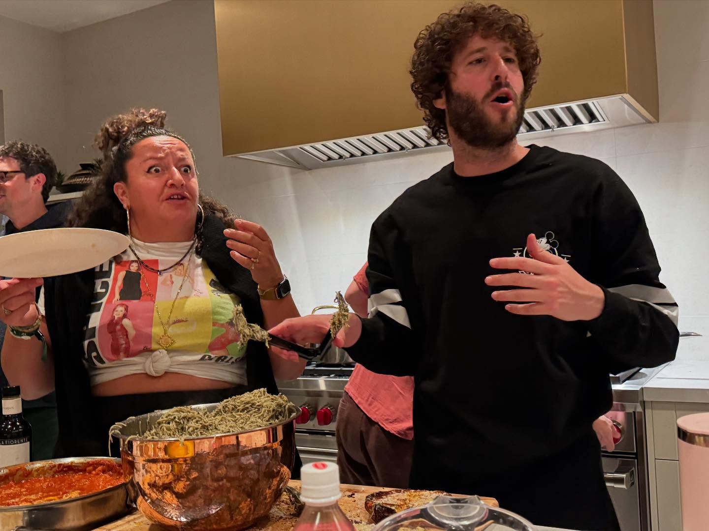 Selena Gomez Hosts Supper Club With Childhood Treats
