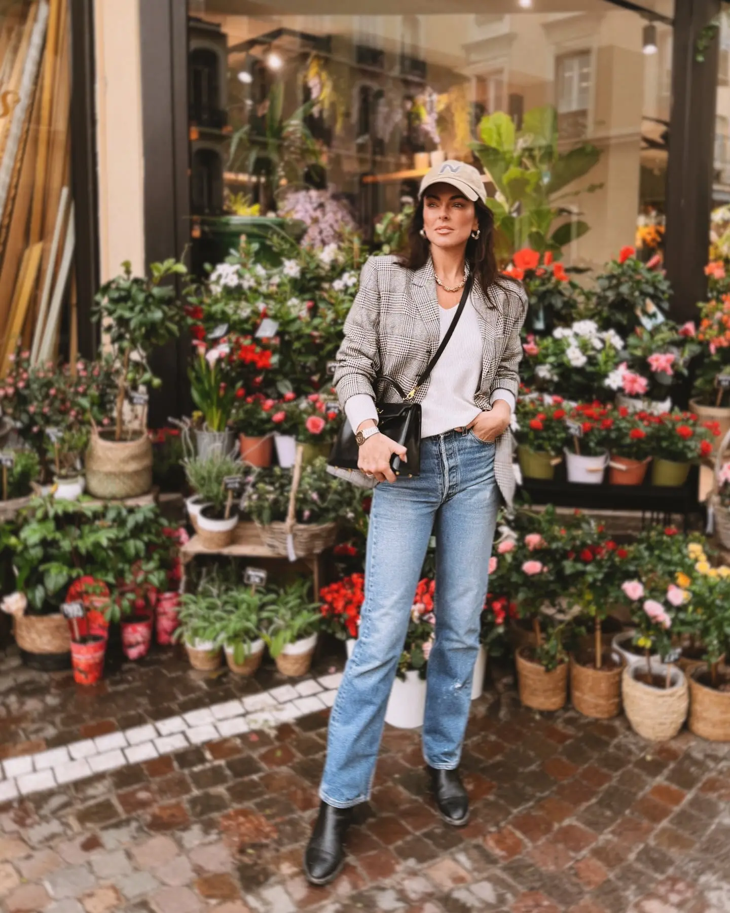 Serinda Swan Embraces Rainy Day Glam