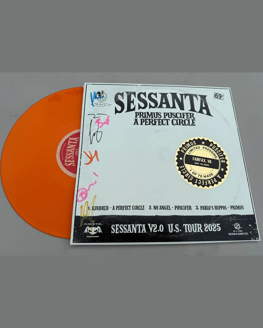Sessanta Merch Lights Up Eaglebank Arena
