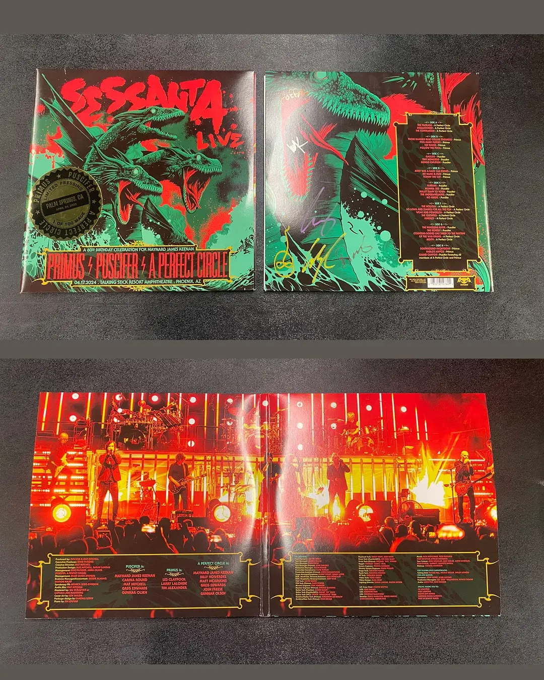 Sessanta Merch Lights Up Eaglebank Arena