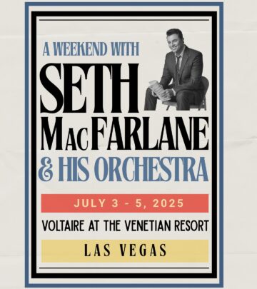 Seth MacFarlane Live Orchestra Vegas