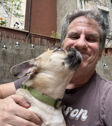 Seth Rudetsky reveals a pet’s playful day—from nonstop lap licks to apartment mayhem. Now!