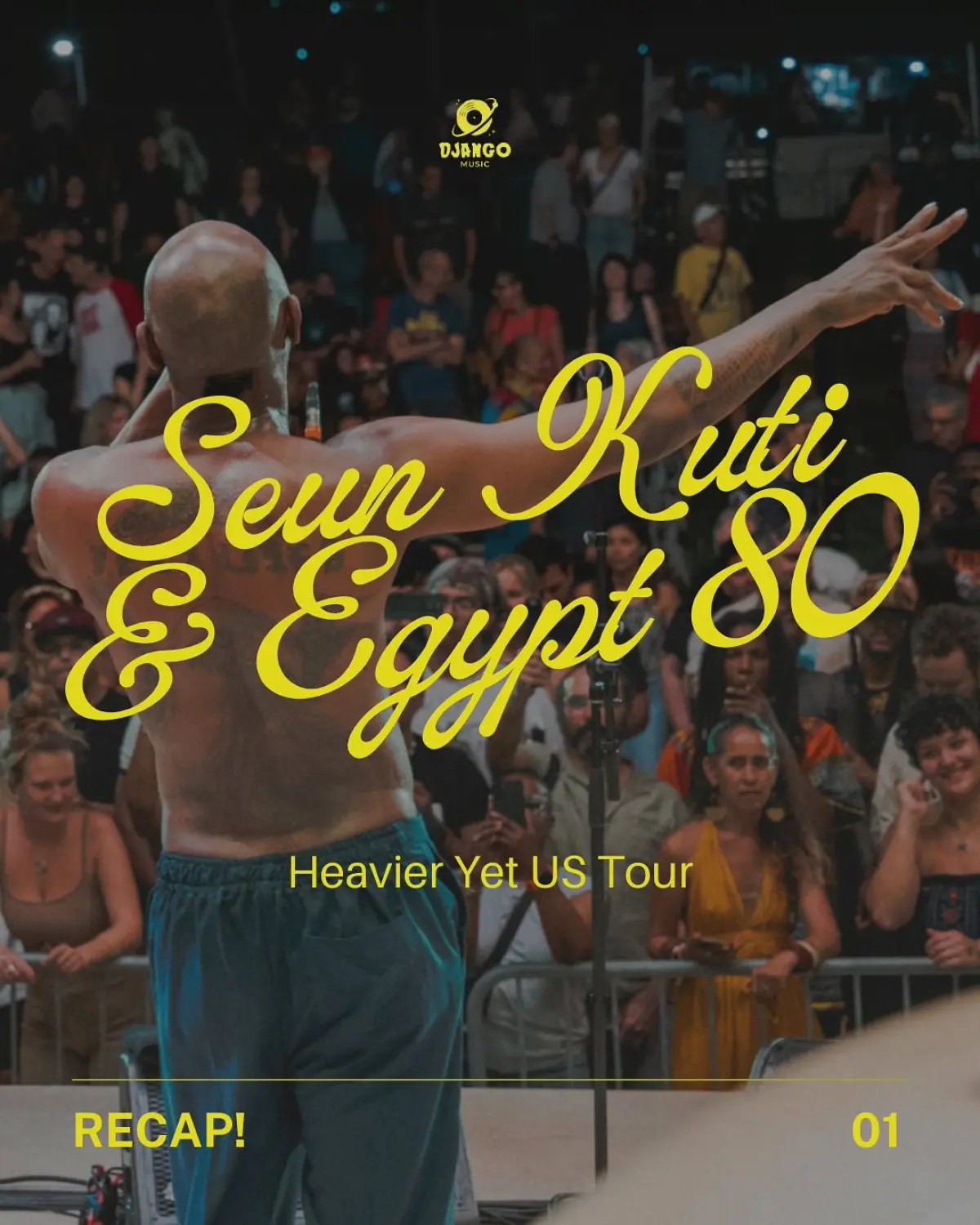 Seun Kuti’s Heavier Yet Deluxe Tour Hits Europe From energetic US nights to European stages, Seun Kuti unleashes powerful afrobeats energy