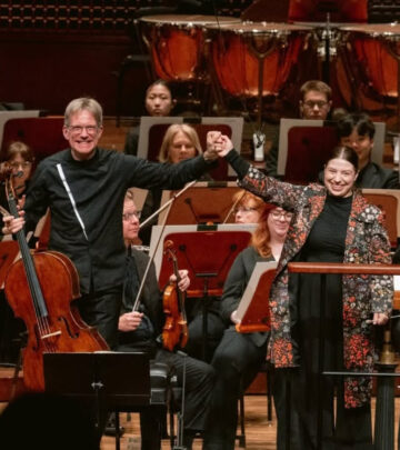 Stasevska premieres Anna Thorvaldsdottir’s new work with cellist Moser in SF Symphony Live