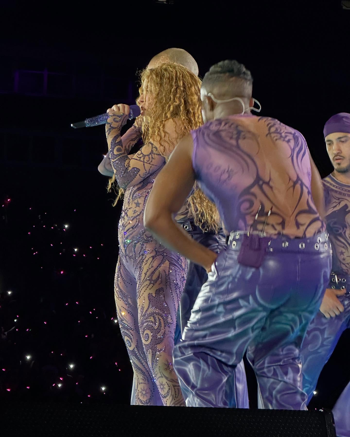 Shakira 2025 Tour Spotlight On Brendan Buckley