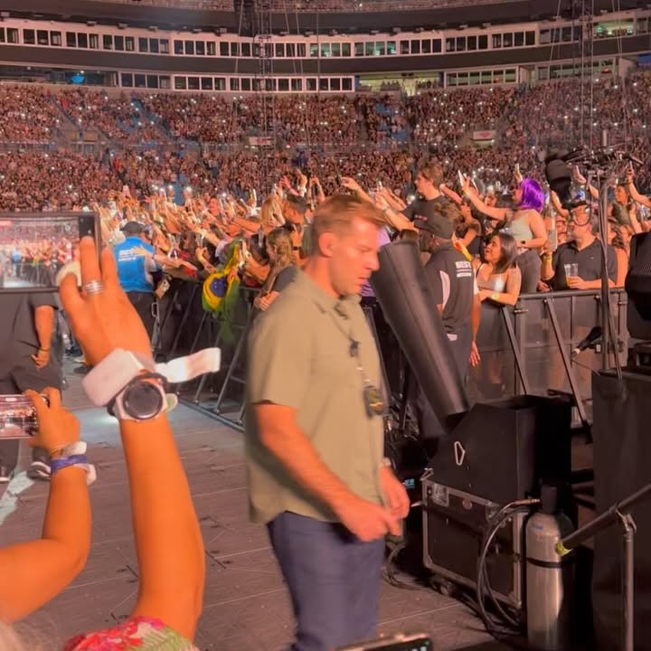 Shakira 2025 Tour Spotlight On Brendan Buckley