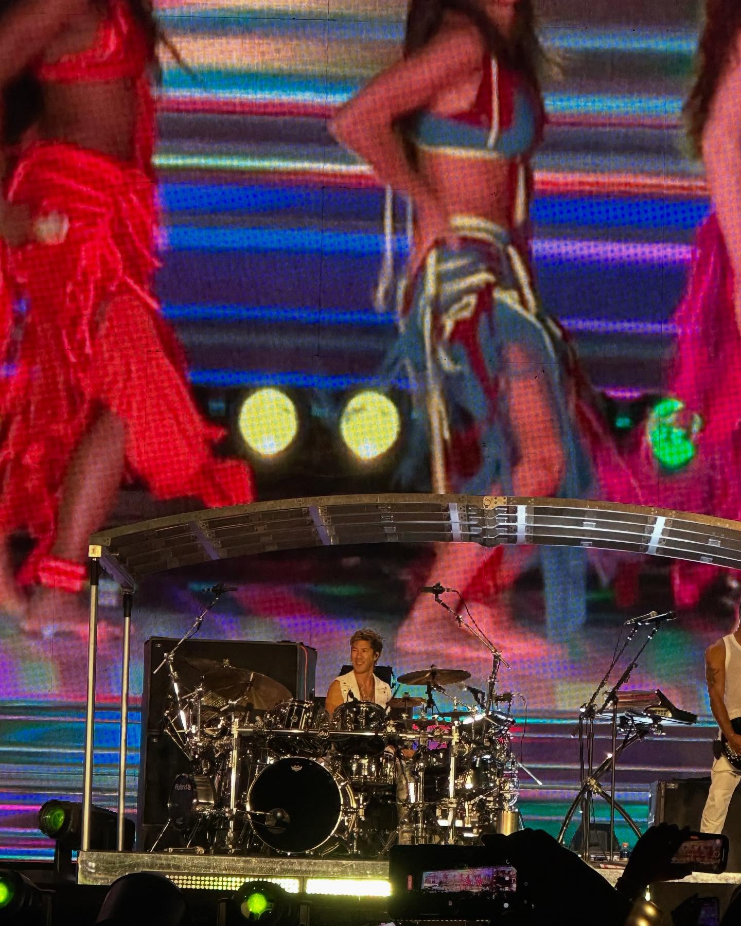 Shakira 2025 Tour Spotlight On Brendan Buckley
