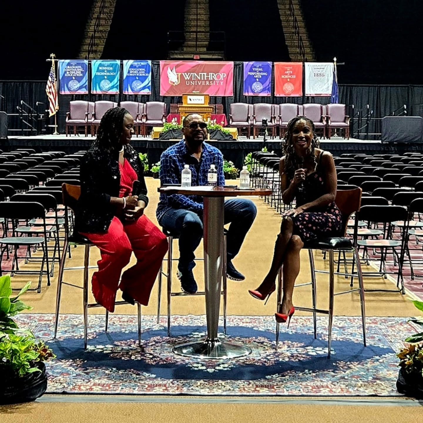 Shanola Hampton Returns To Campus For Commencement