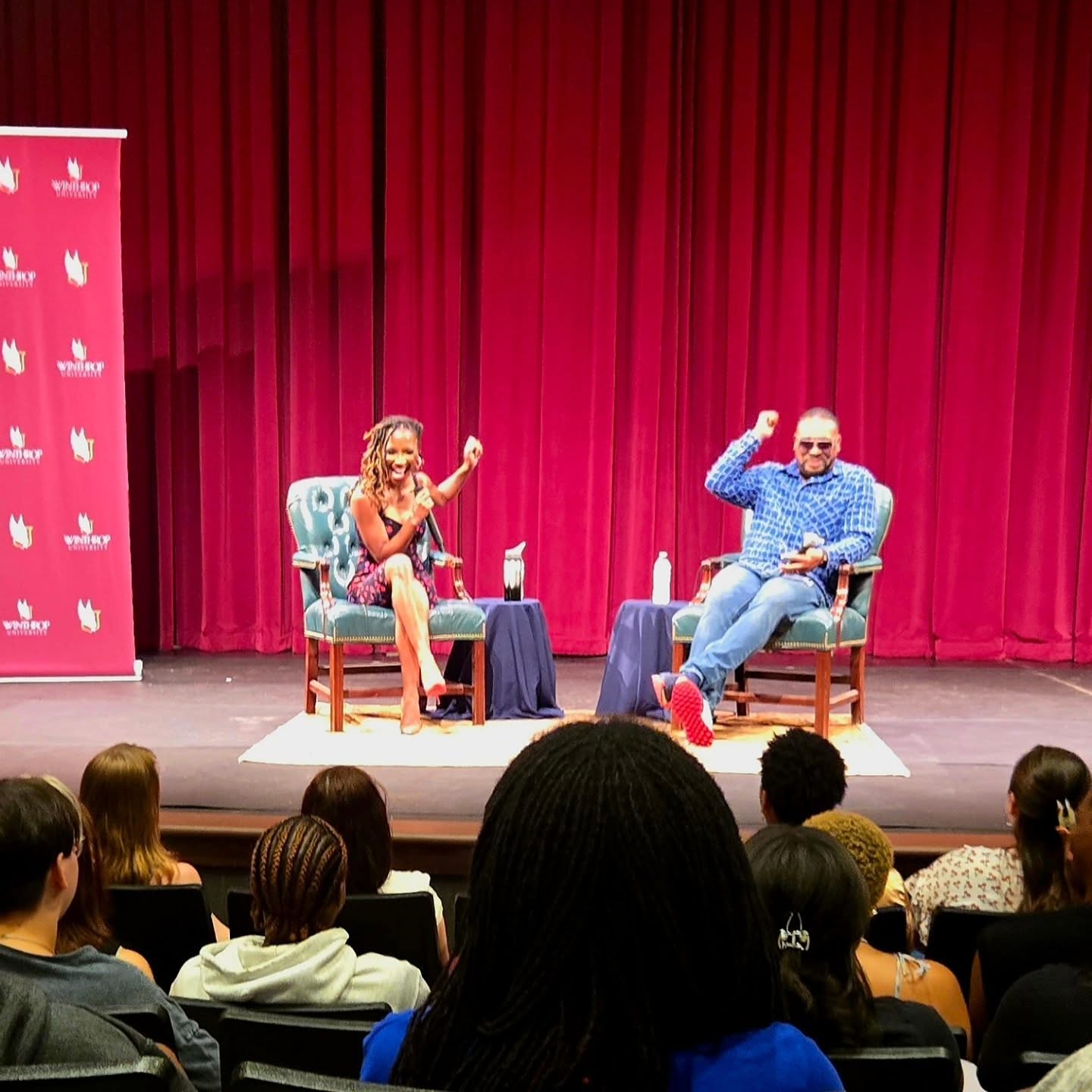 Shanola Hampton Returns To Campus For Commencement