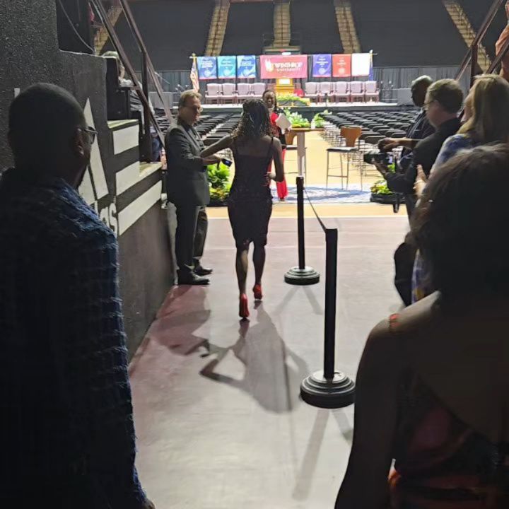 Shanola Hampton Returns To Campus For Commencement