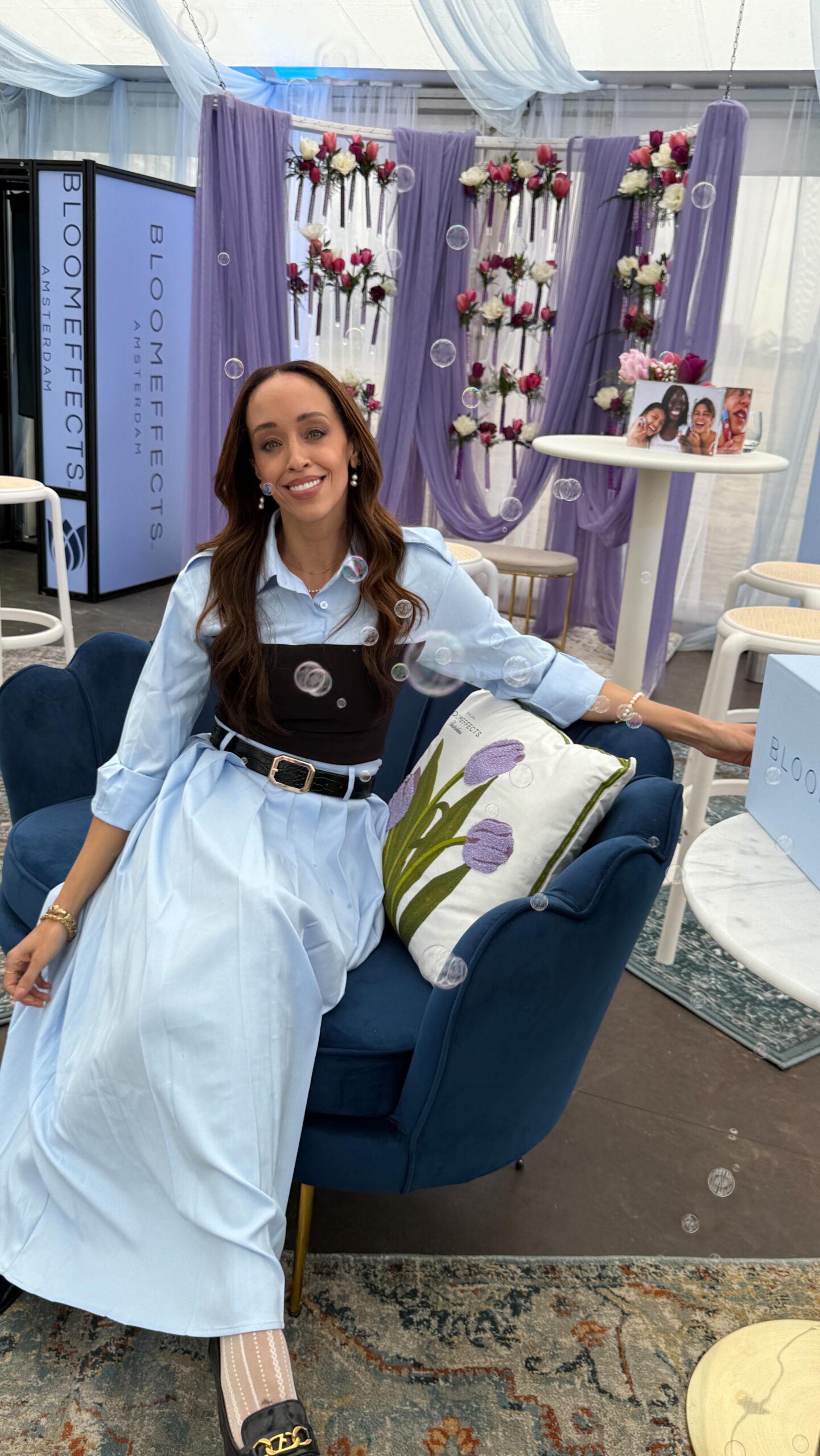 Actress and producer Shanti Lowry shares skincare tips blending concert vibes and mom life