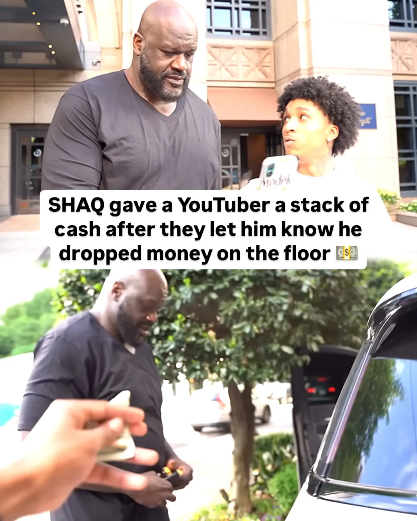 Shaq Surprises YouTuber With Cash Gift NBA star Shaq’s cash drop surprise rewards a sharp YouTuber and thrills fans worldwide now