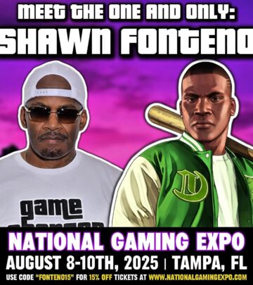 Acclaimed actor and renowned GTA voice star introduces his gaming legacy at the expo 2023!
