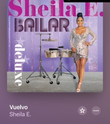 Legendary drummer Sheila E. calls for a special track that resonates with immigrant pride.