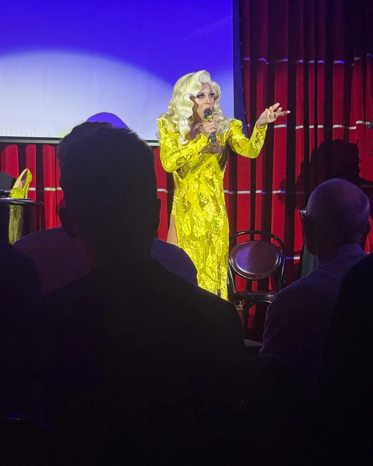 Sherry Vine’s London Solo Show Sells Out Drag star thrills UK audiences with Comedy Couture at Crazy Coqs, thanking fans & family!!