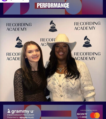 Emerging rocker joins Recording Academy new cohort, pairing with Shining Rae for guidance.