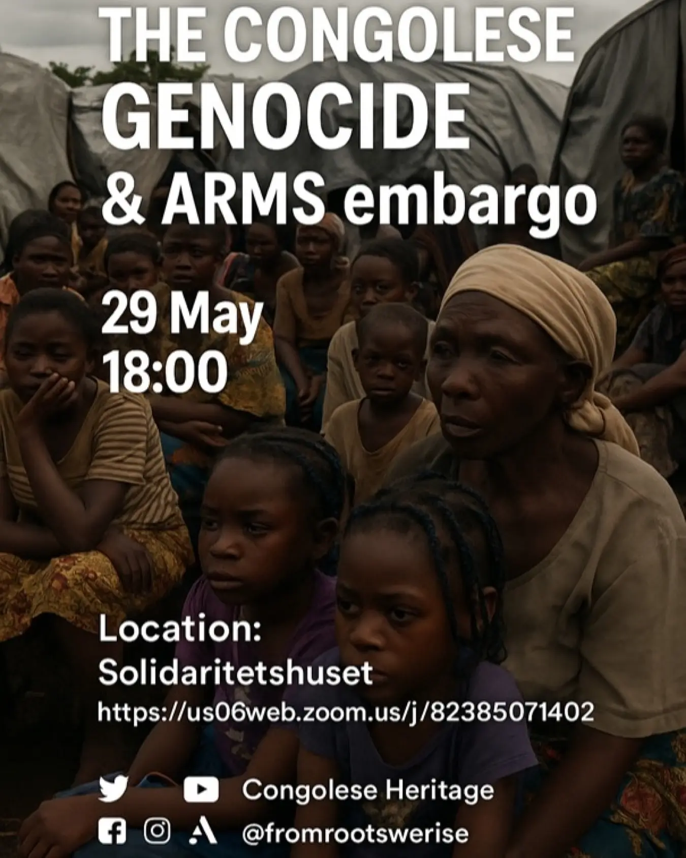 Silence Revealed: Congo Genocide & Arms Embargo Seminar Global experts rally to expose Congo’s hidden genocide legacy amid flawed embargo policies