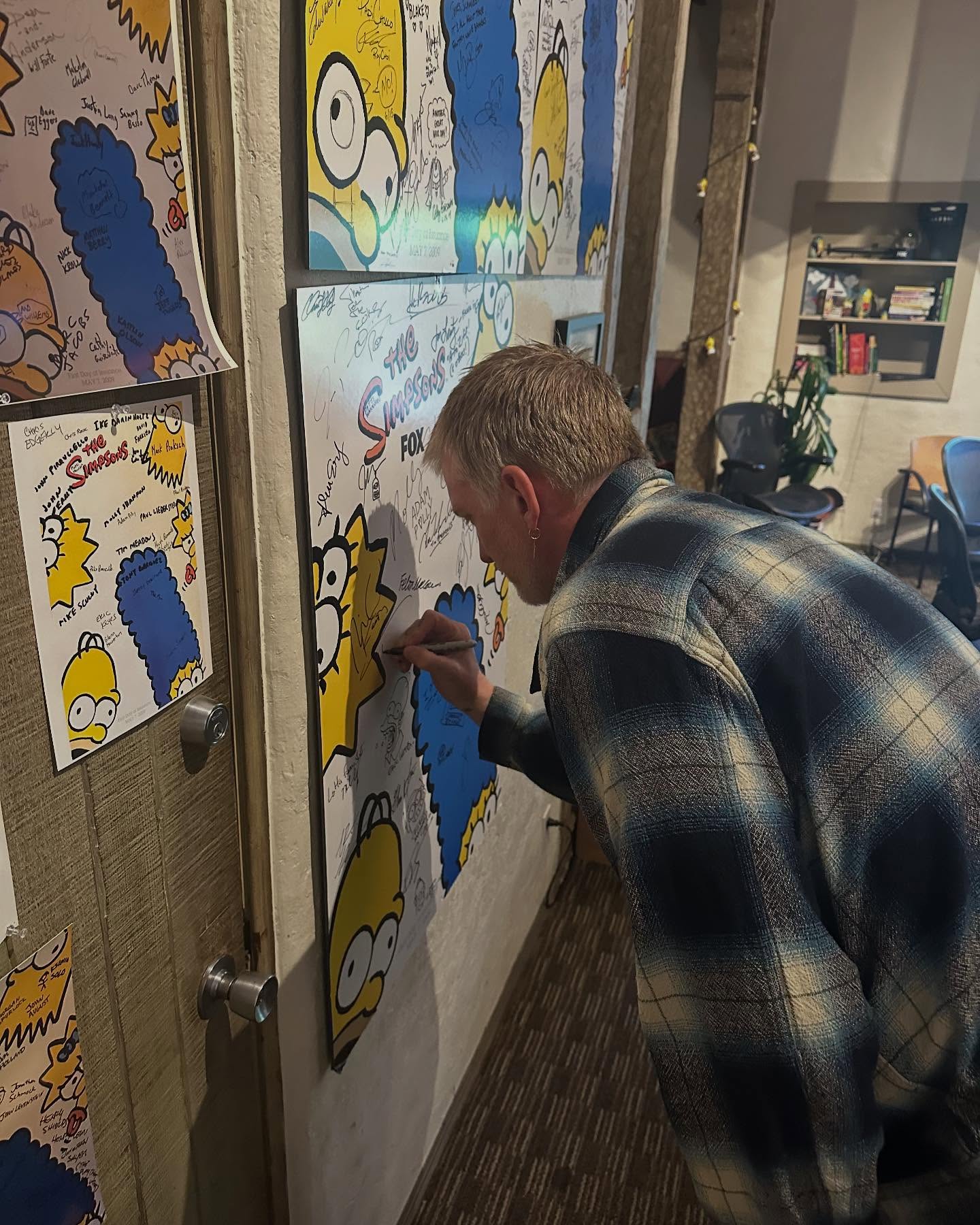 Simpsons Writers Room Visit Inspires Laughter And Creativity Insider glimpse at creative afternoon with The Simpsons team that sparks joy and laughter!
