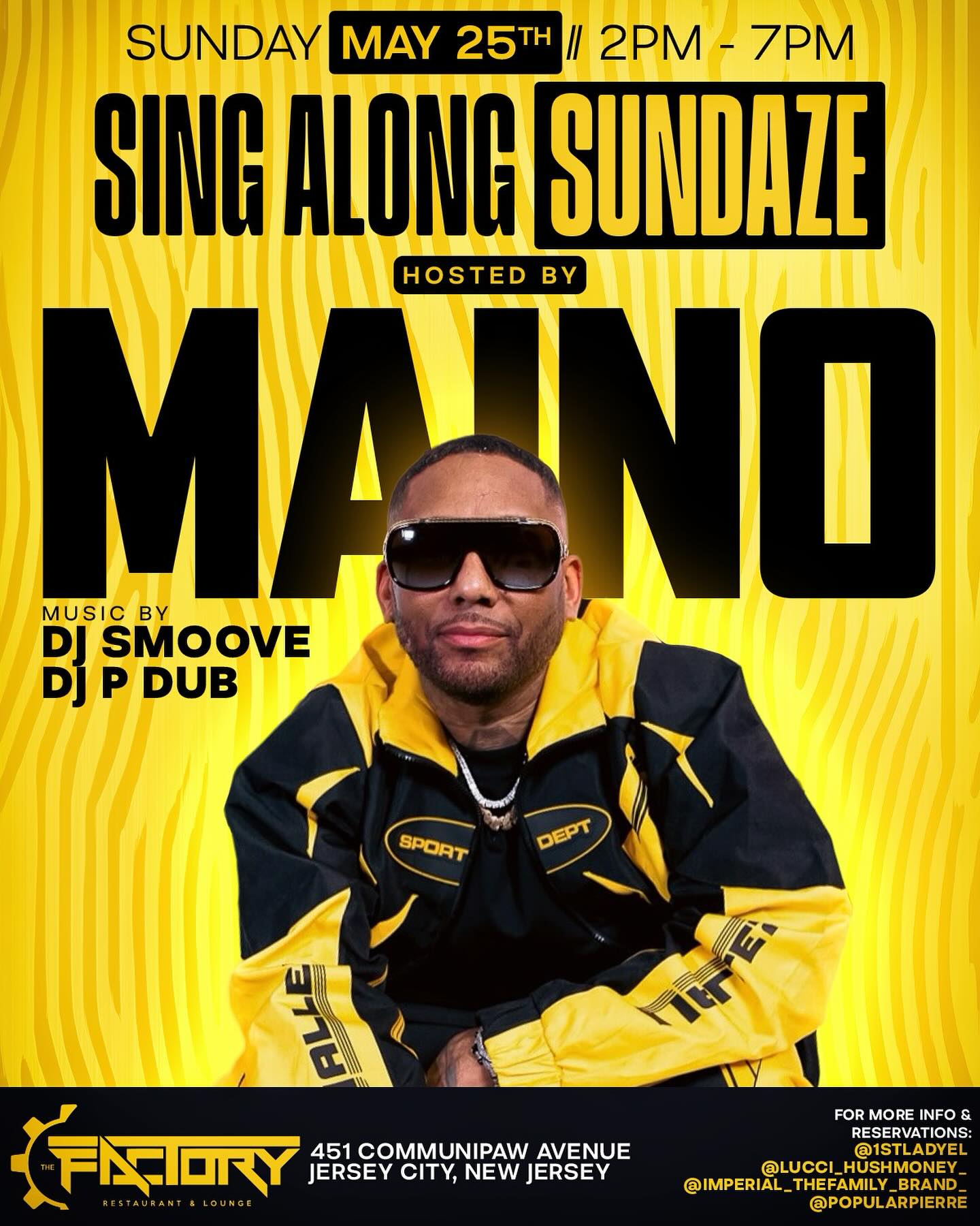 Sing Along Sundaze Memorial Day Music Party Join Jermaine and top DJs for R&B classics and vibes this Memorial weekend in Jersey City!
