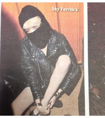Sky Ferreira Channels Met Gala 2000 Vibes