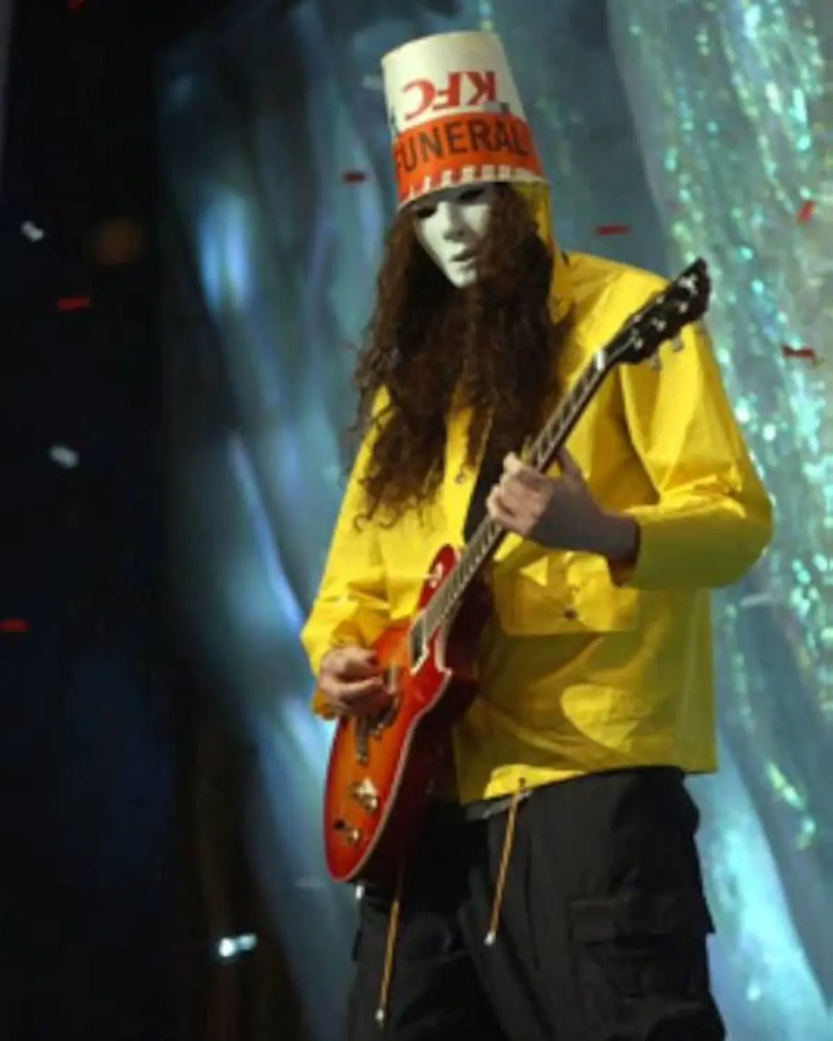 Rock legends unite as Slash sends a quirky birthday greeting to the enigmatic Buckethead.